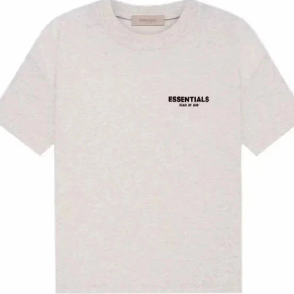 Essentials “Light Oatmeal” Tee ALL SIZES BRAND NEW
